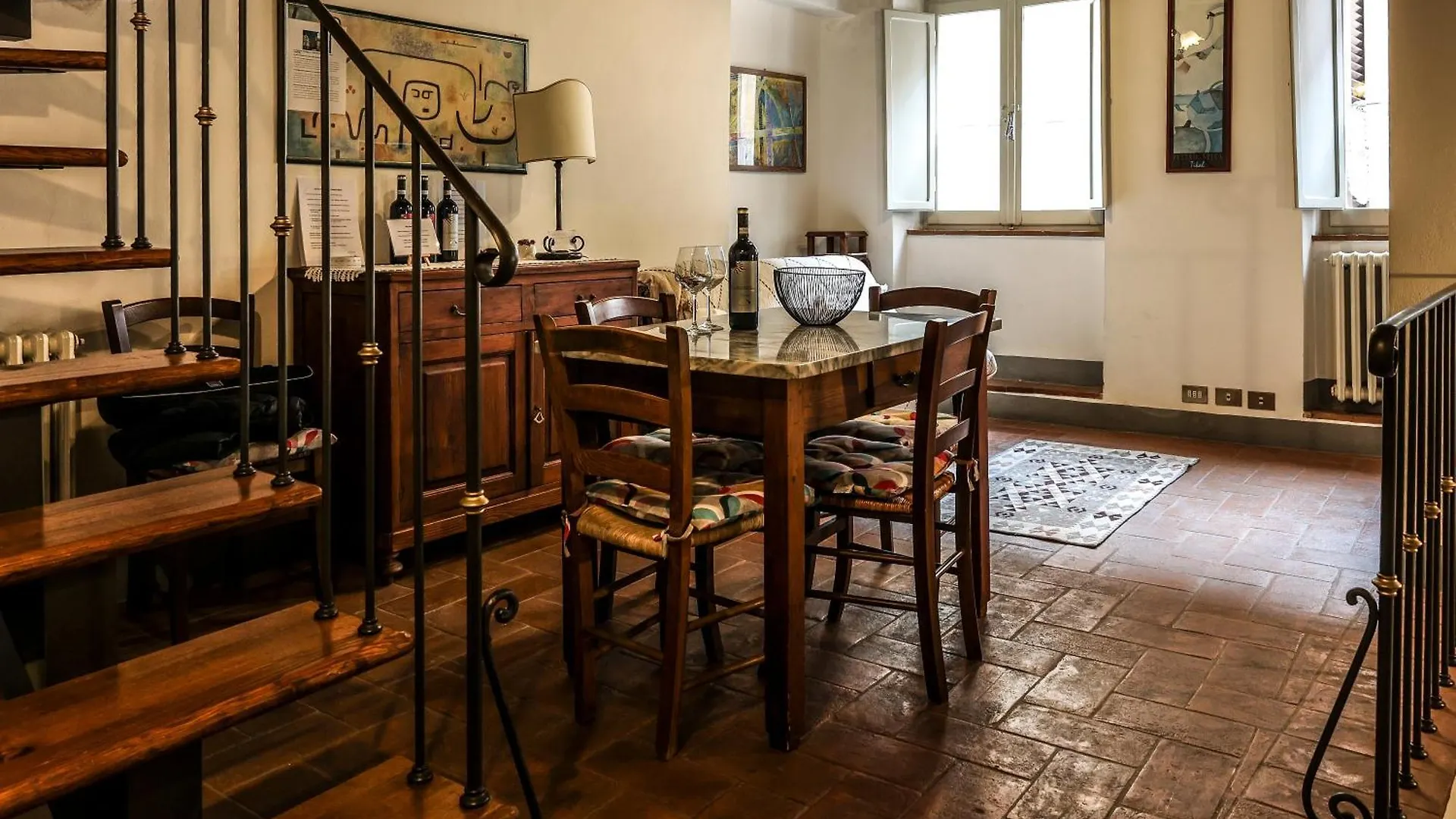 Casa vacanze PULCINELLA appartamento tipico centro storico Montepulciano Stazione